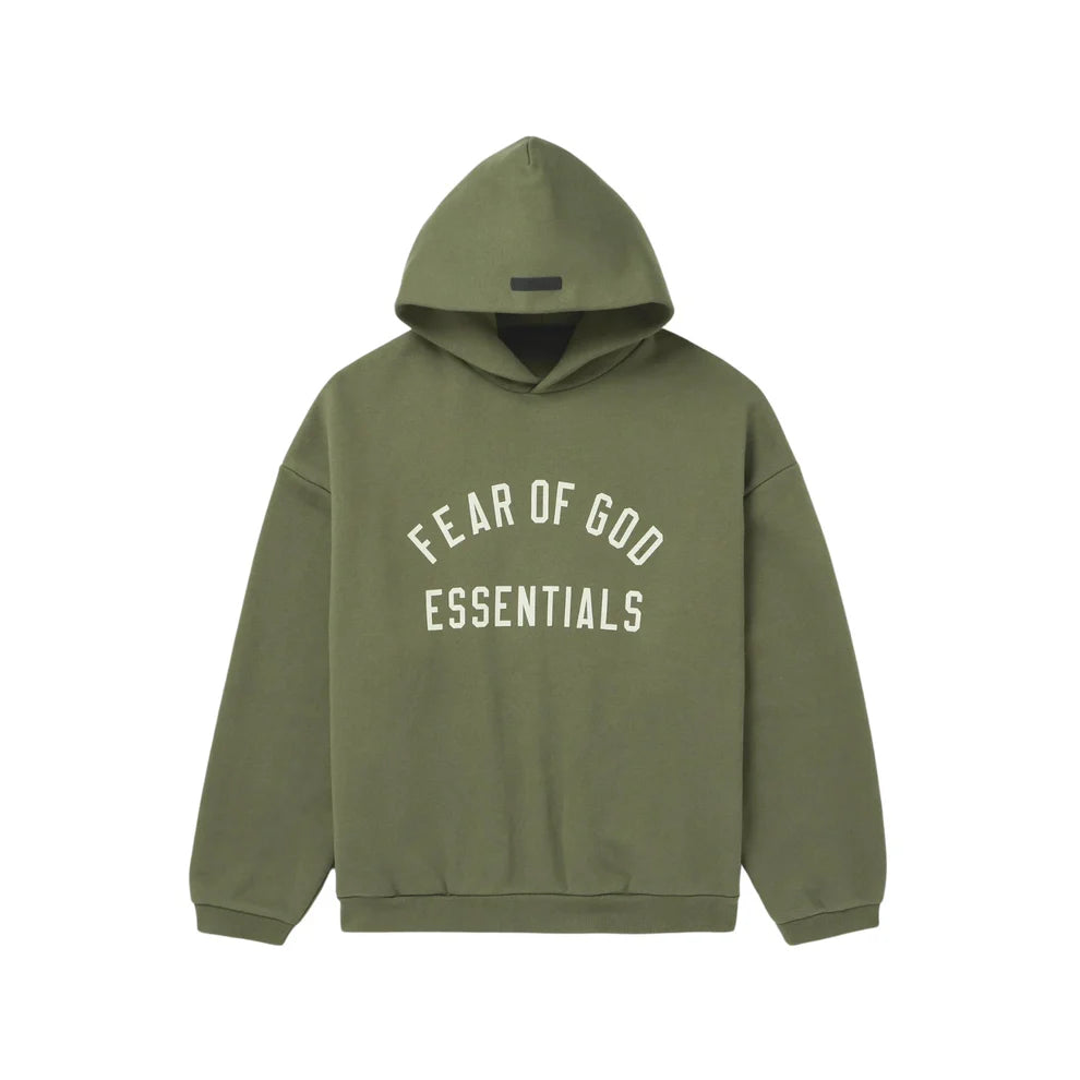 Fear of God Essentials Fleece Tracksuit Military