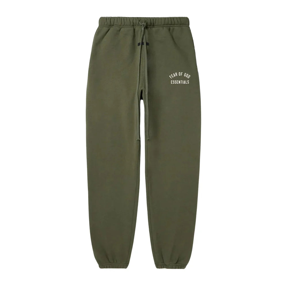 Fear of God Essentials Fleece Tracksuit Military