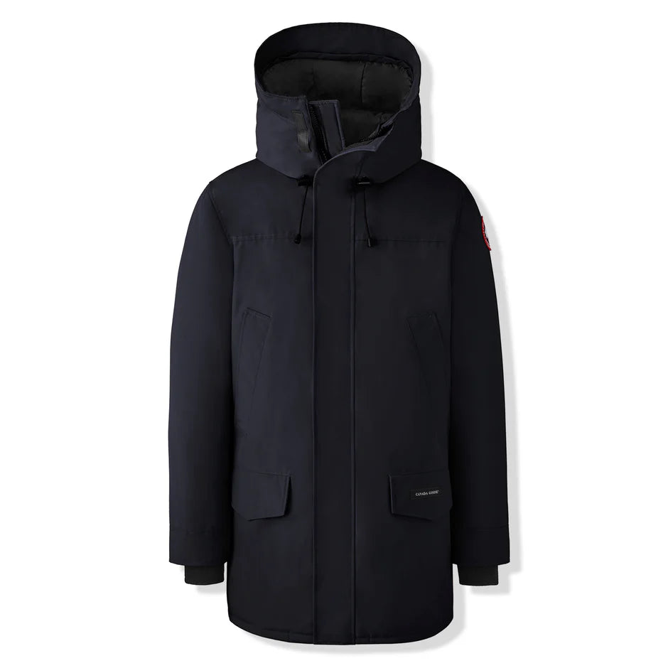 Canada Goose Langford Navy Fur Trimmed Parka