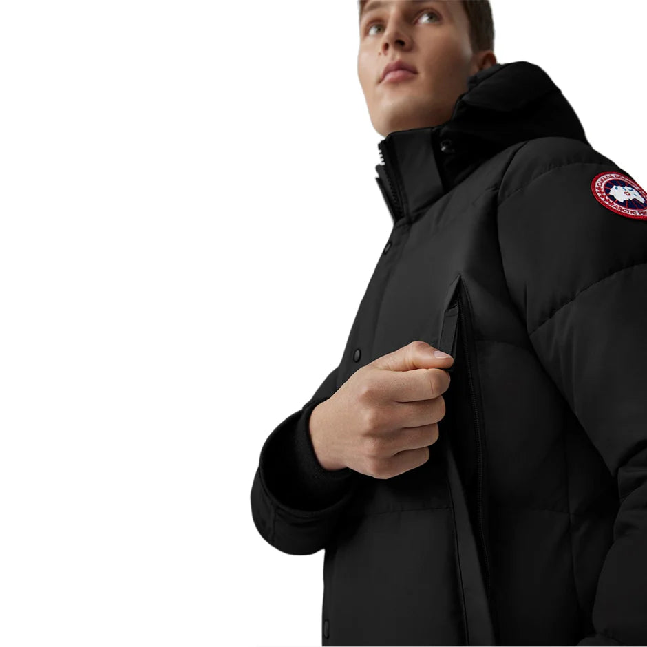 Canada Goose Wyndham Black Parka Jacket