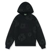 Denim Tears Cotton Wreath Black Monochrome Hoodie