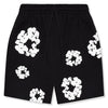 Denim Tears The Cotton Wreath Black Shorts