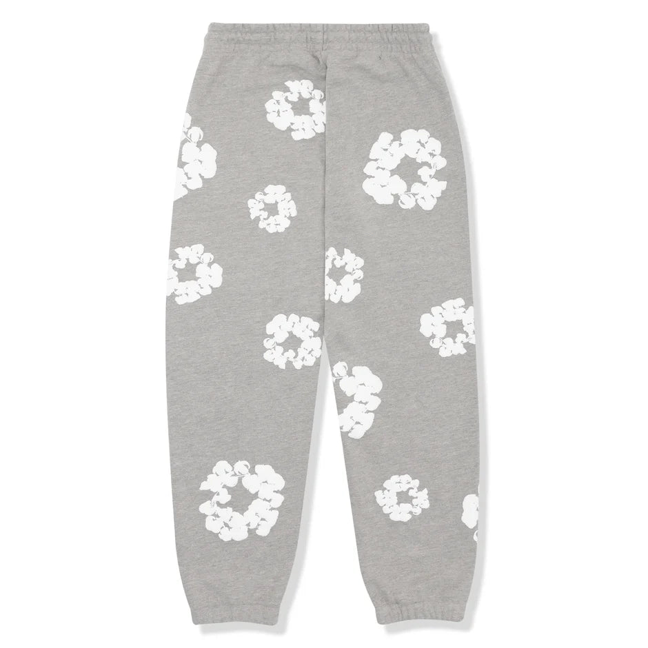 Denim Tears The Cotton Wreath Grey Sweatpants