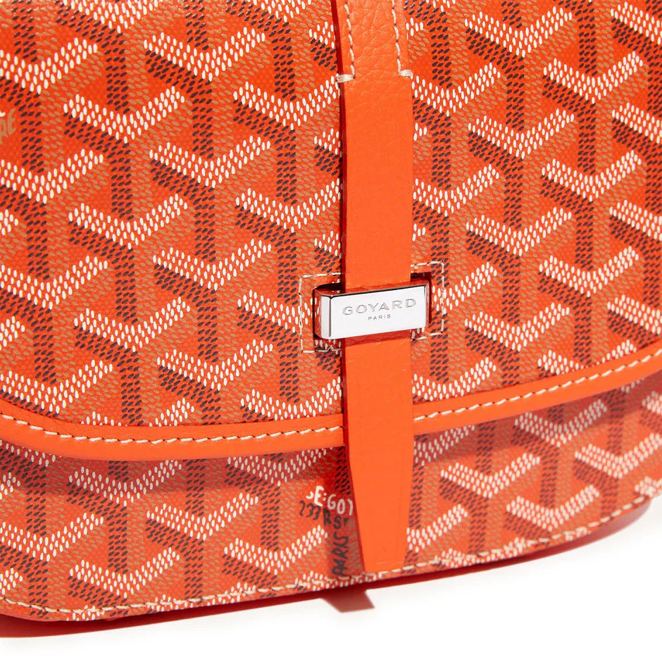 Goyard Goyardine Belvedere II Orange PM Messenger Bag