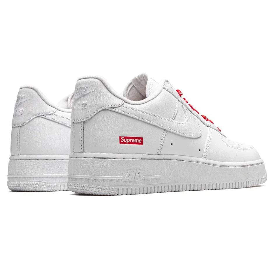 Nike x Supreme Air Force 1 Low White Box Logo